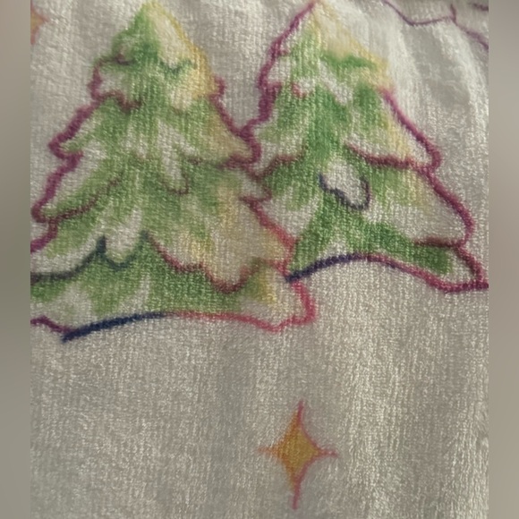 Christmas Winter CARE BEARS Super Soft Blanket Throw White 50x70 Viral NWT - Picture 3 of 4